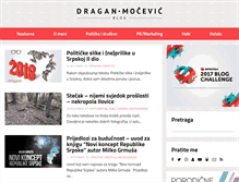 Tablet Screenshot of draganmocevic.com